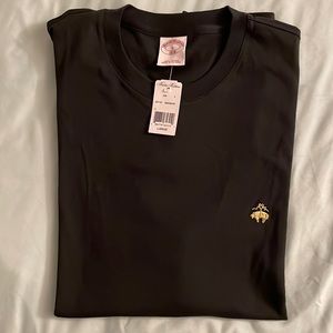 Brooks Brothers Mens T-Shirt Large Black New With Tags